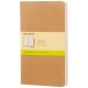 Cahier Journal L  blanko- Kraft Brown